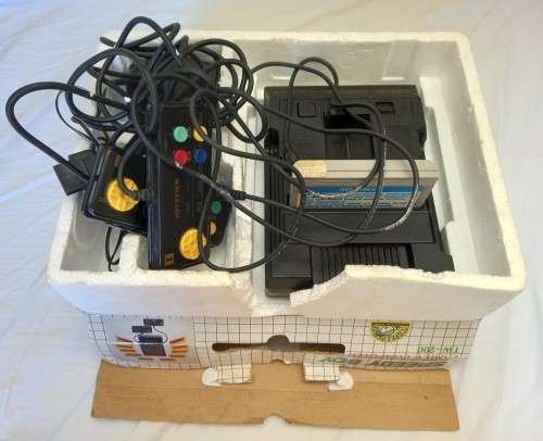 Vintage Famiclone Speedy Boy famicom game console with game, untested