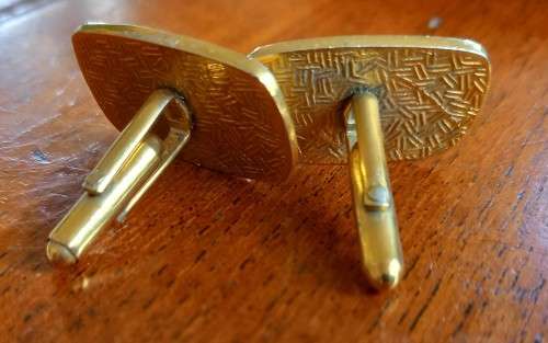 Vintage pair of Pietersburg coat of arms cufflinks