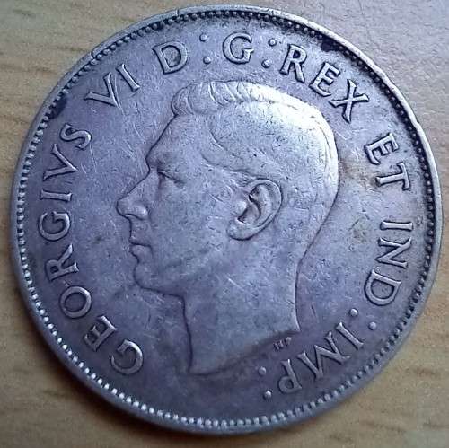 1944 Canada silver 50 Cents