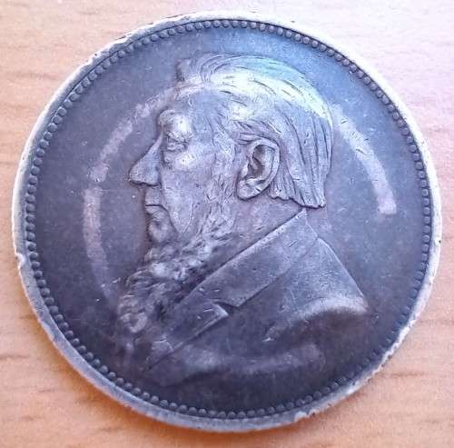 1895 ZAR silver 2 Shilling