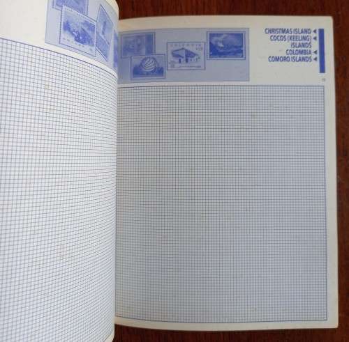 Stanley Gibbons World Stamp Album, printed 1991 - unused