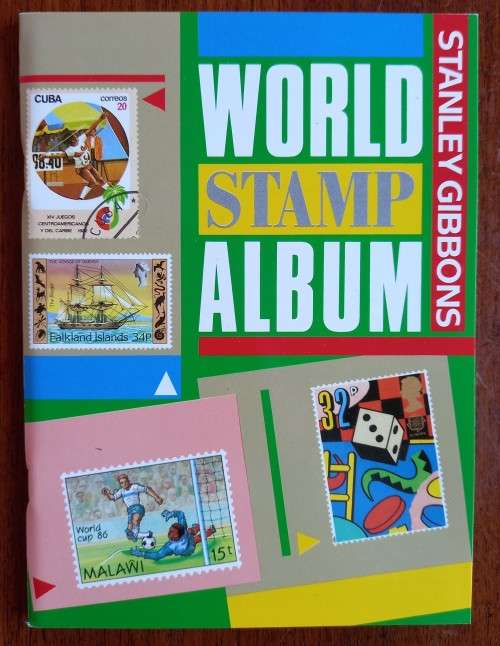 Stanley Gibbons World Stamp Album, printed 1991 - unused