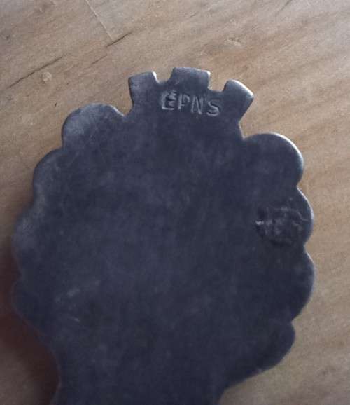 Vintage EPNS Rivonia metal bookmark