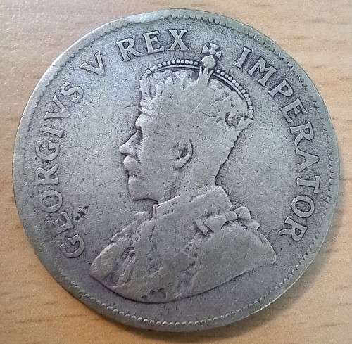 1924 SA Union silver half crown