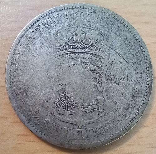 1924 SA Union silver half crown