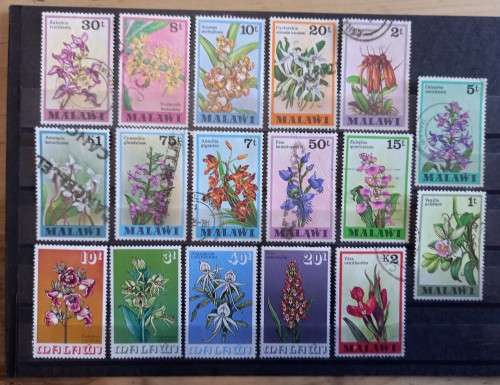 Orchids of Malawi lot 1969, 1975 & 1979 CV$40