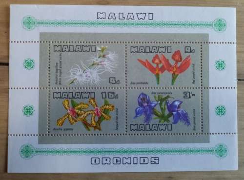 Orchids of Malawi lot 1969, 1975 & 1979 CV$40