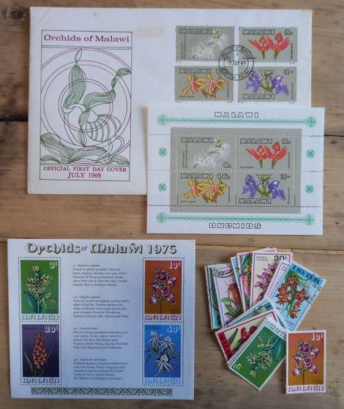 Orchids of Malawi lot 1969, 1975 & 1979 CV$40