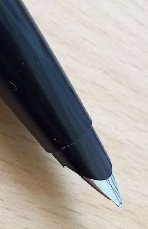 Parker 45 Flighter fountain pen - looks unused 0 with one ink cartlich - Five