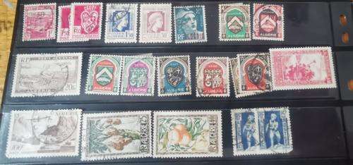 Algeria lot of 76 used and MH stamps 1926 onwards