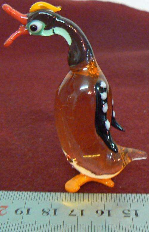 Single Glass Figurine duck