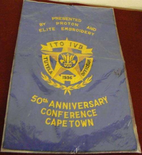 Police Flag: 50th Anniversary Conference Cape Town