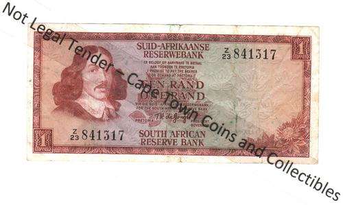 SA R1 De Jongh - replacement note Z23 - as per scan