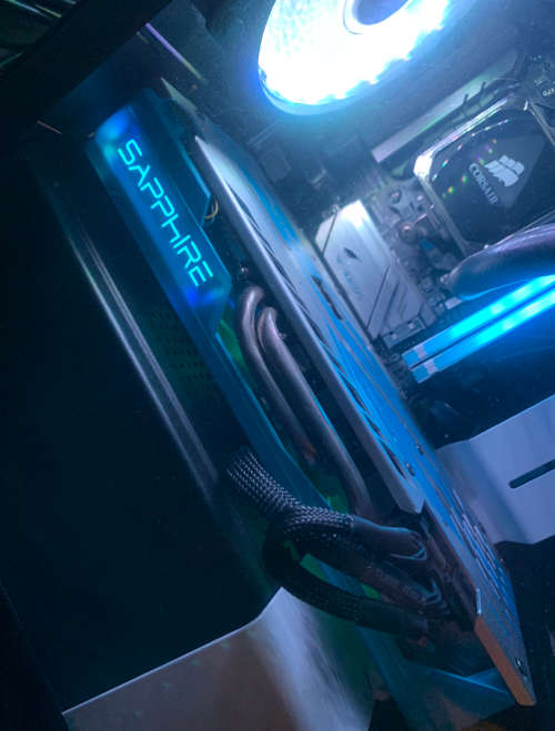 NITRO+ RX 580 8G G5 SPECIAL EDITION Blue Graphic Card