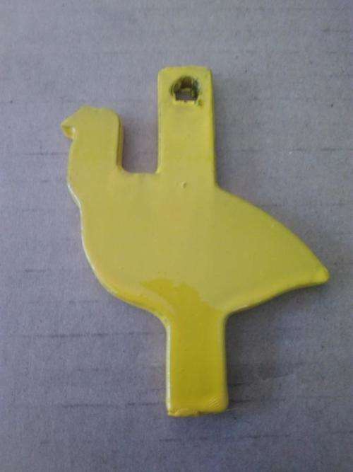 steel hang on target turkey 85mm x 75mm