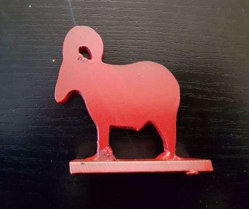 steel knock down targets heavy duty SET OF 5 *** MADE IN SA***