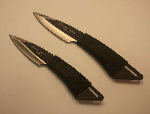 Smith & Wesson H.R.T Tactical throwing Knives set of 2
