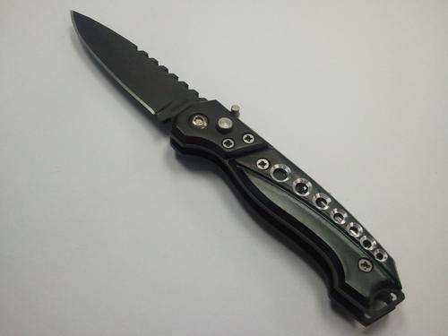 Steel Flick Knife (push Button)