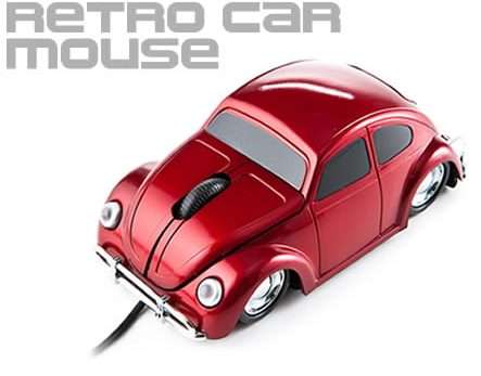 Usb Red Car Mouse