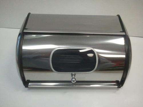 Stainless Steel Bread Bin 44cm