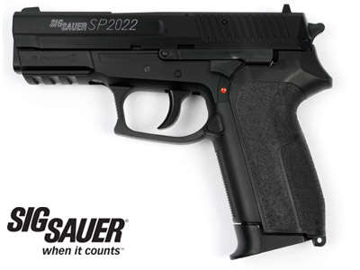 SIG Sauer SP2022 CO2 BB Pistol, Metal Slide & Mag
