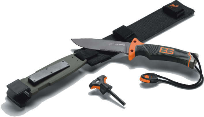 Bear Grylls Ultimate Knife + Hands Free Torch (ORIGINAL)