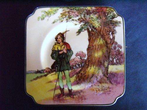 VINTAGE ROYAL DOULTON - UNDER THE GREENWOOD TREE PLATE