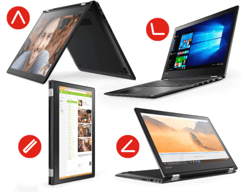 Powerfull Lenovo Flex 4 - i7 6th gen - 16GB DDR4 - 256GB SSD - 15.6" FHD Touch - 2 in 1 Tablet