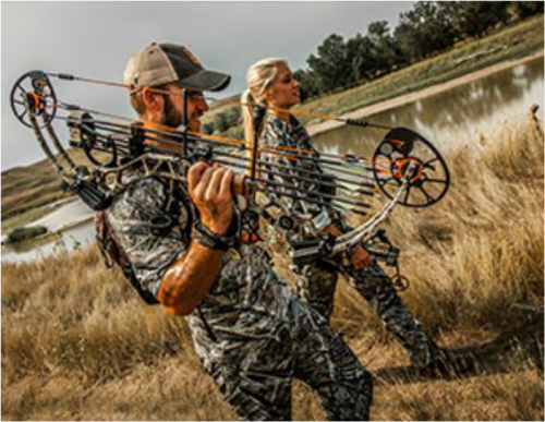 Mission Menace Bow - With bag arrows and accessories