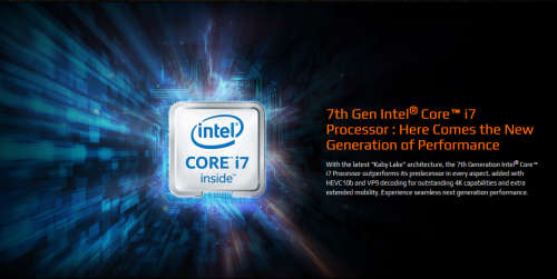 Powerful Gaming Laptop - i7-7700HQ 7th Gen - 8GB DDR4 - Full HD 1920x1080 - NVIDIA Geforce GTX Graph