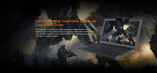 Powerful Gaming Laptop - i7-7700HQ 7th Gen - 8GB DDR4 - Full HD 1920x1080 - NVIDIA Geforce GTX Graph