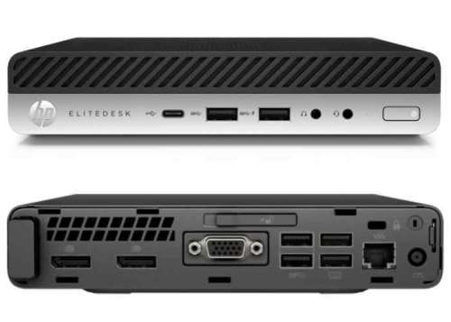 Demo HP EliteDesk 64w 800 Mini PC - i7 (7th gen) - 16GB DDR4 - 256GB M.2 SSD - 1 Year Warranty - Wit
