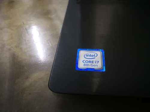 Lenovo Laptop - i7 8th gen - 8GB - 128GB SSD + 1TB HDD - With Lenovo Warranty