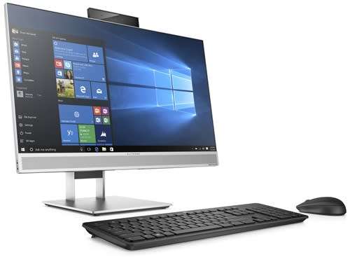 Powerful HP Elite One 24" All in one Desktop - Intel 8th Gen - 256GB SSD - 16GB Memory - HP Warranty