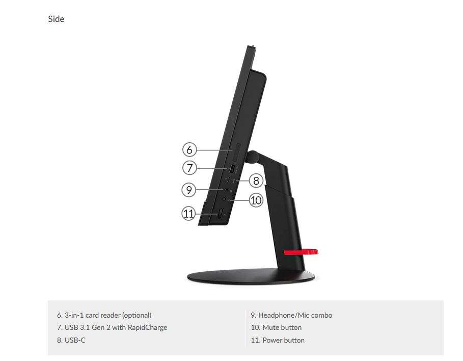 Lenovo All in one Desktop - Intel 8th gen Hecta Core (6 Cores) with 3 Year Lenovo warranty