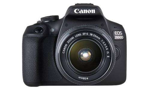 Canon EOS 2000D - Canon EF-S 18-55mm f/3.5-5.6 III zoom lens