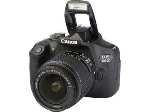 Canon EOS 2000D - Canon EF-S 18-55mm f/3.5-5.6 III zoom lens