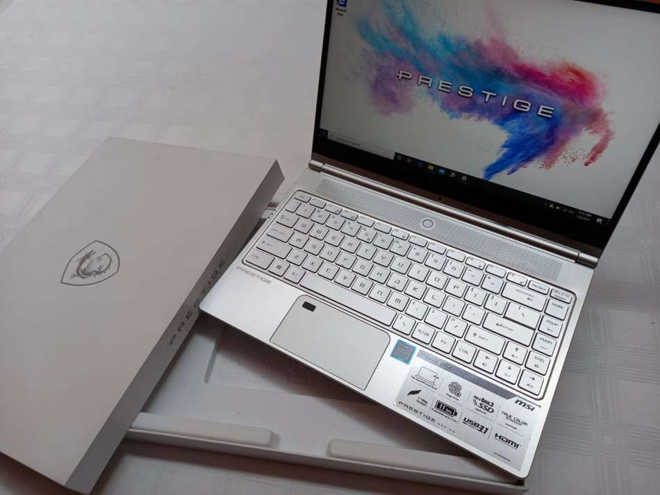 Powerful MSI Prestige Laptop with orginal Box - Intel i7 - 16GB DDR4 - 14" FHD