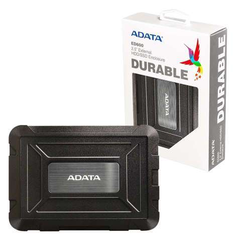 500GB Durable ADATA ED600 External HDD