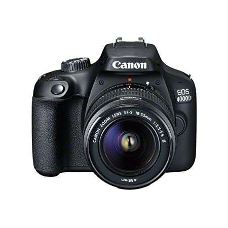 Canon 4000D Camera Kit - Lens, charger & Battery Included