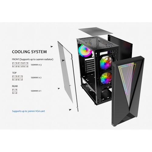 Gaming PC - Intel i7 - 16GB - 2TB HDD - GTX Graphics