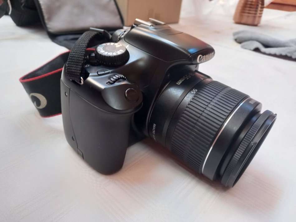 Canon 1100D with lens - Charger and Battery Included