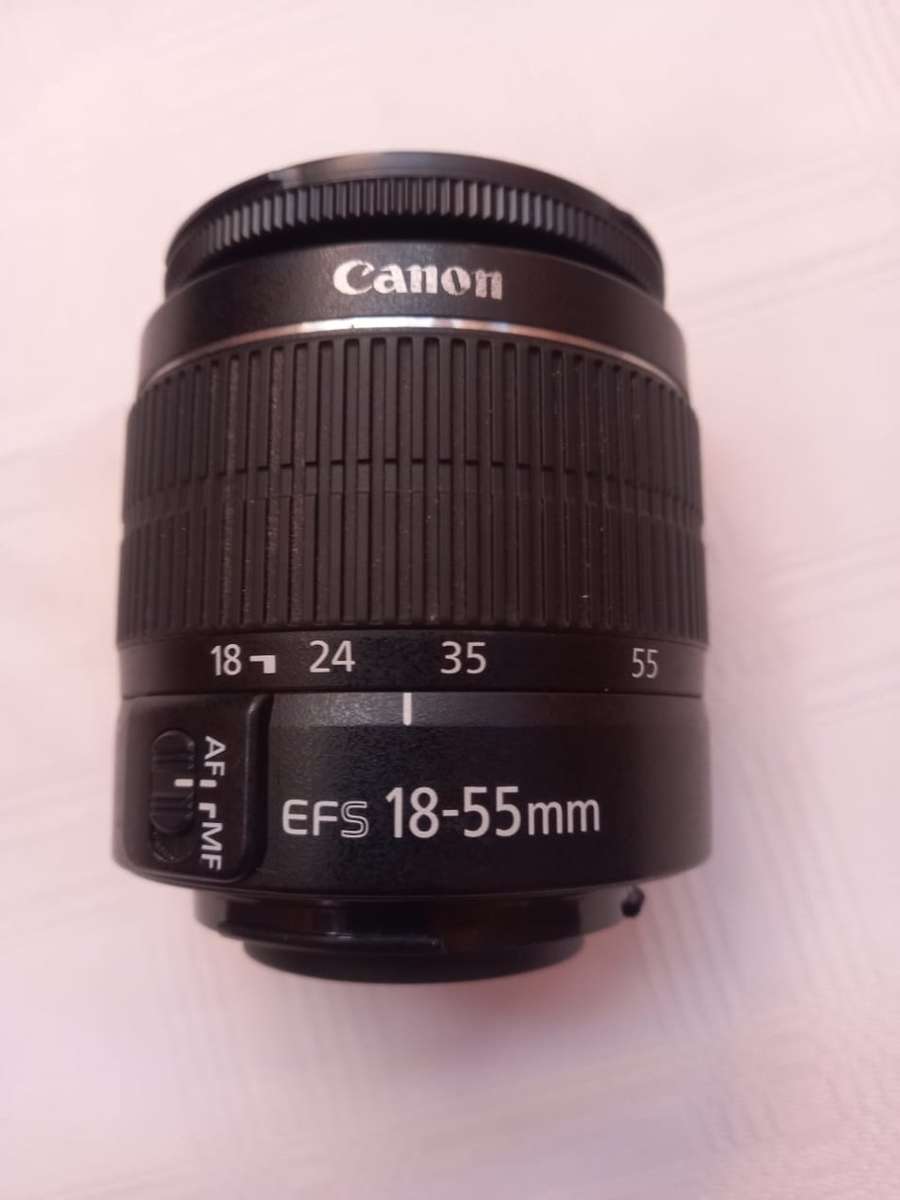 Canon 1100D with lens - Charger and Battery Included