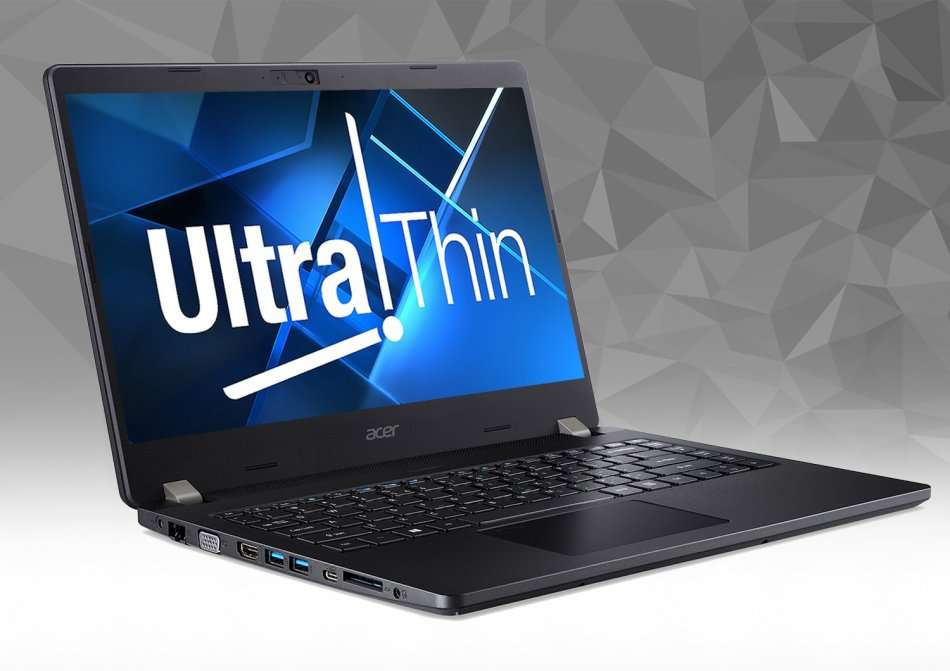 Acer Travelmate Laptop - Intel 10th gen - 8GB -256GB SSD M.2 - 14" FHD IPS