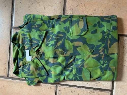 Recce Copy Camo Type O Cuban Elm Leaf Shirt. Size: Large