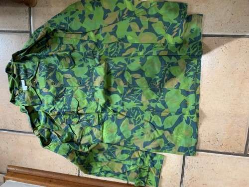 Recce Copy Camo Type O Cuban Elm Leaf Shirt. Size: Large