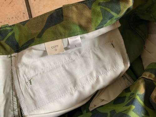 Recce Copy Camo Type O Cuban Elm Leaf Trouser. Size L