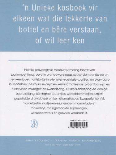 Lekker vir Later - Annette Human. Suid-Afrikaanse A-Z van inmaak.