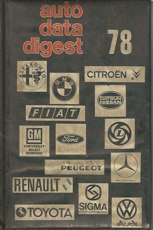 Auto data digest 1978.