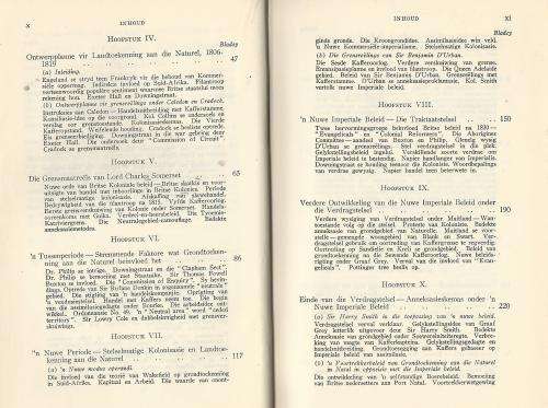 Grensbakens tussen Blank en Swart in Suid-Afrika. P van Biljon. 1947. SKAARS.